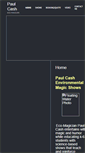 Mobile Screenshot of paulcashmagic.com